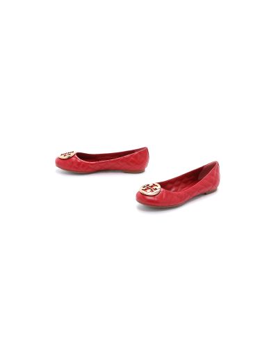 tory burch quinn quilted flats
