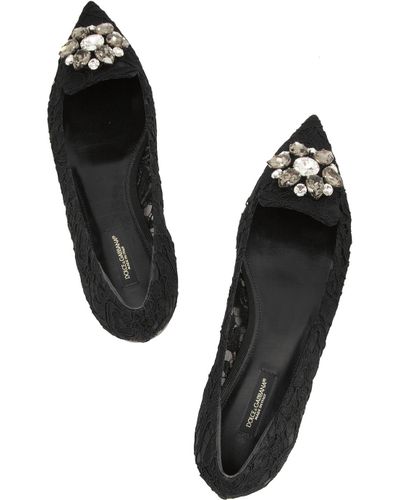 dolce and gabbana flat shoes