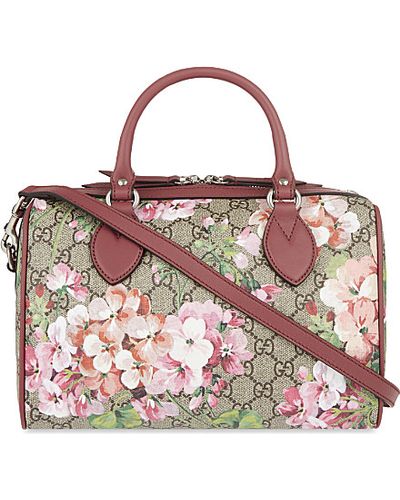 gucci bag pink flowers