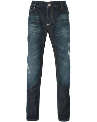 philipp plein jeans illegal fight club straight cut