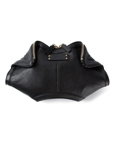 alexander mcqueen de manta clutch