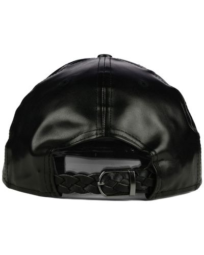 leather ny yankees cap