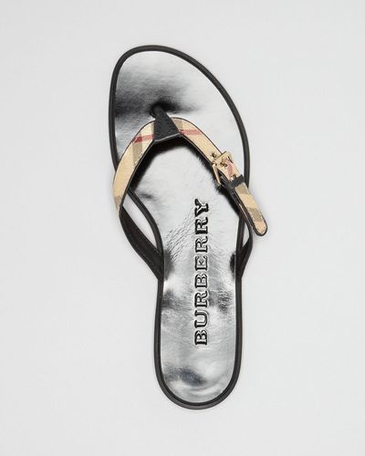 Thong burberry flip flop outlet
