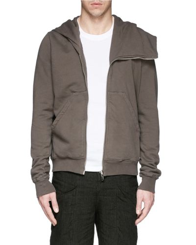 mountain moletom com capuz rick owens