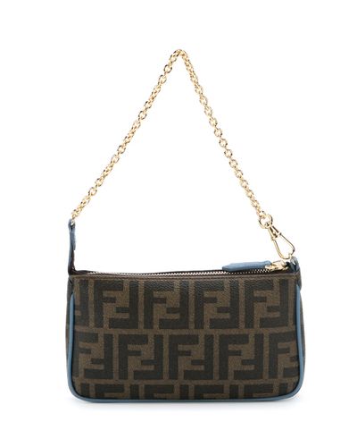fendi monogram clutch
