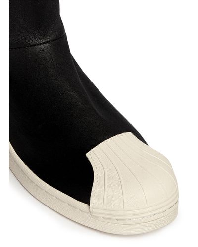 Rick Owens X Adidas 'superstar' Stretch 