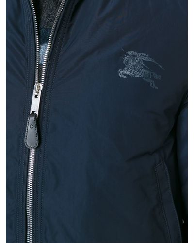burberry blue bomber jacket