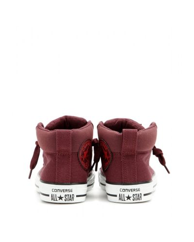 converse ct maroon