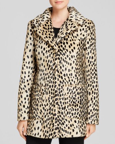 fur leopard vest