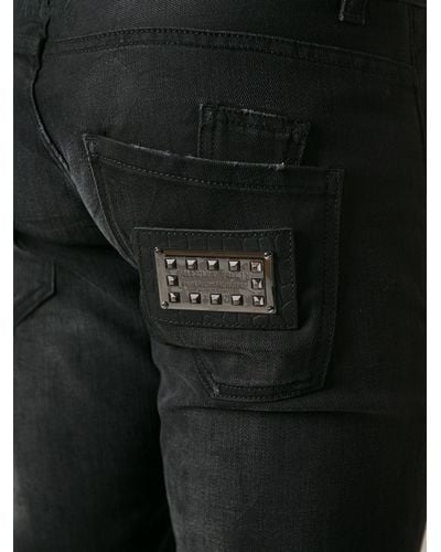 philipp plein jeans black