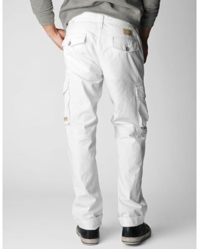 True Religion Special Ops Mens Cargo Pant in White for Men - Lyst