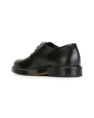 Raf Simons Leather Derby Shoes in Black for Men - Lyst