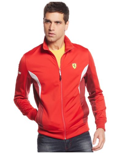 PUMA Scuderia Ferrari Track Jacket in 