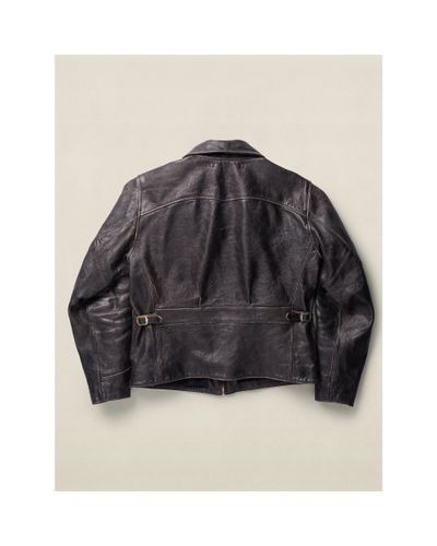 rrl morrow leather jacket