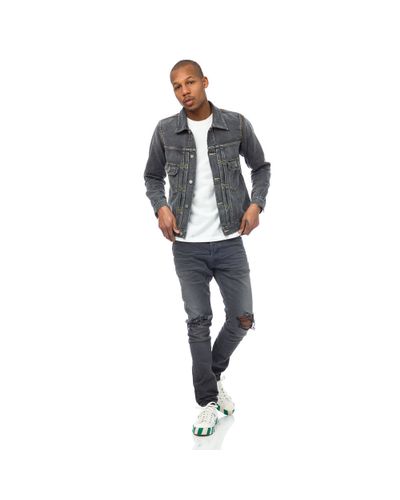Washed Selvedge Denim Jacket 