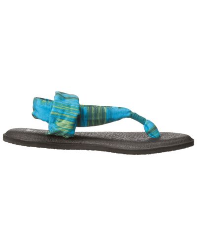 Sanuk Yoga Sling 2 Prints in Blue - Lyst