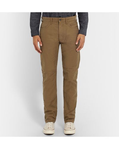 Flannel Lined Corduroy Pants on Sale 
