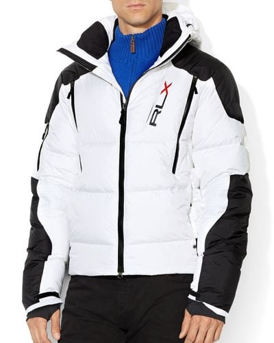 Ralph Lauren Polo Rlx Quilted Down Jacket in White for Men - Lyst
