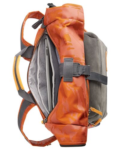 Tumi Leather Dalston Ridley Roll-top Backpack in Rust Camo (Brown) for Men  - Lyst