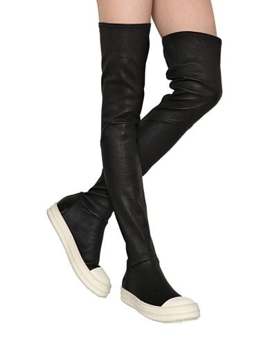 Rick owens over store the knee sneakers