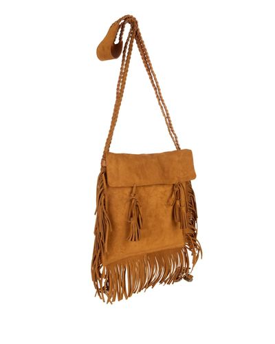 ysl suede fringe bolsa