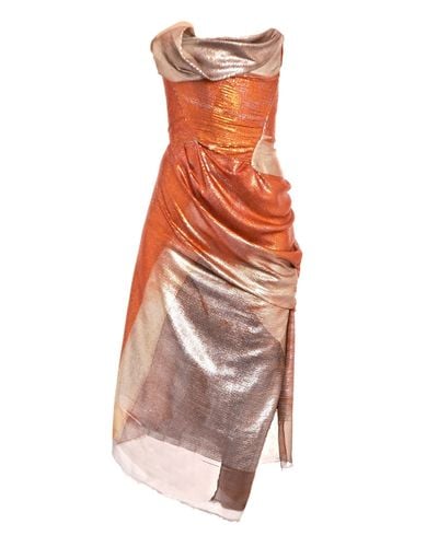 Vivienne Westwood Gold Label Union Jack Sequin Dress in Orange ...