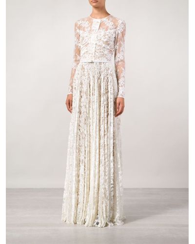 elie saab lace gown