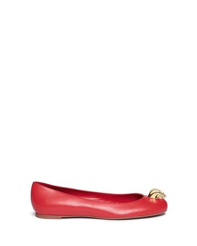 alexander mcqueen ballerina flats