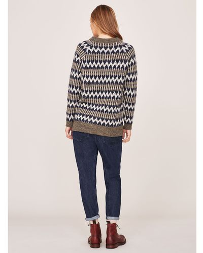 Toast nordic fair isle jumper Clearance