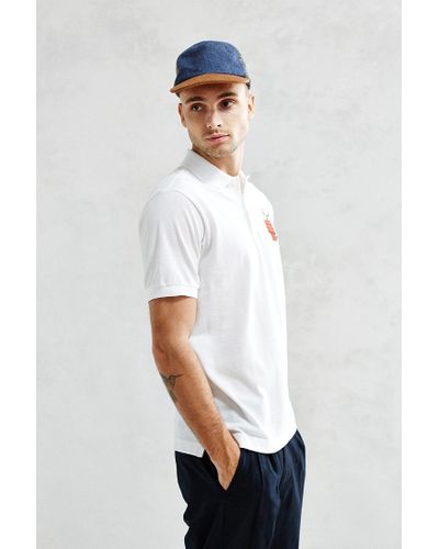 Lacoste Peanuts Snoopy Polo Shirt In White For Men Lyst
