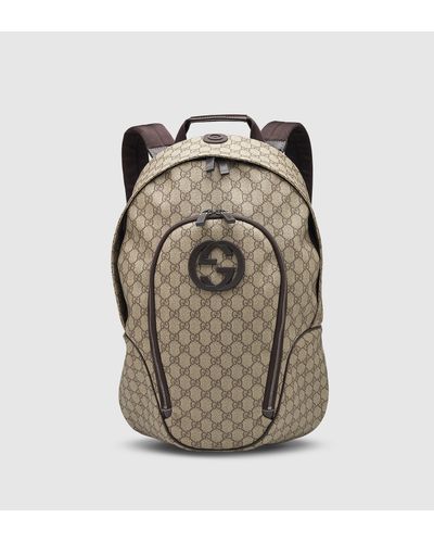 gucci gg supreme canvas backpack