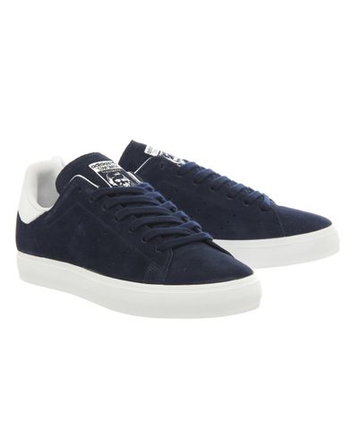 stan smith vulc blue