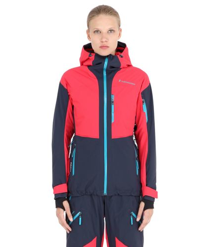 Peak Performance Heli Gravity 2l Insulated Ski Jacket in Pink/Navy (Blue) |  Lyst