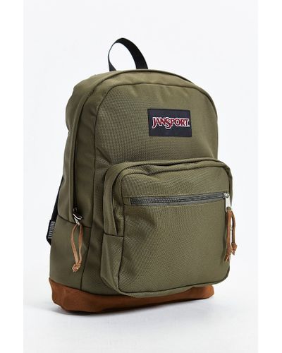 olive jansport backpack
