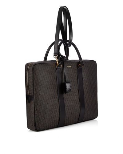 monogram briefcase for him