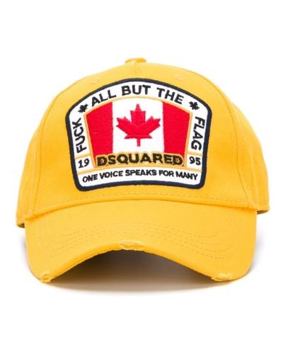 Dsquared cap yellow Clearance
