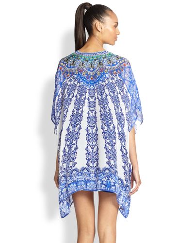 camilla kaftan blue