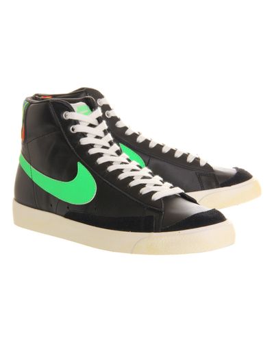 Nike Blazer Mid 77 in Black for Men | Lyst