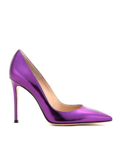 gianvito rossi iridescent stiletto pumps