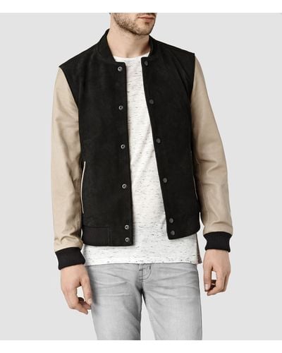 allsaints varsity jacket
