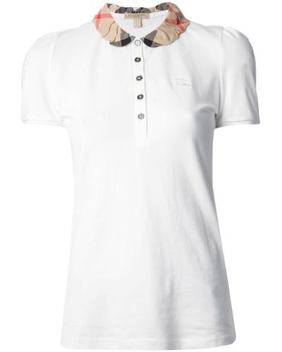 burberry collar polo shirt