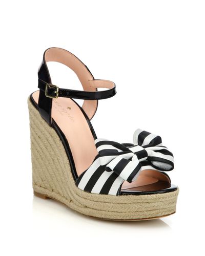 kate spade new york Tianna Woven Platform Wedge Sandals Shoes - Bloomingdale's | Wedge sandals 