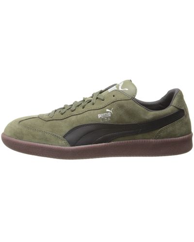 PUMA Liga Suede Classic in Burnt Olive 