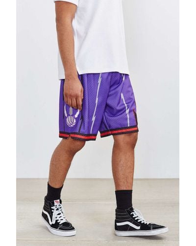 Raptors authentic shorts Clearance