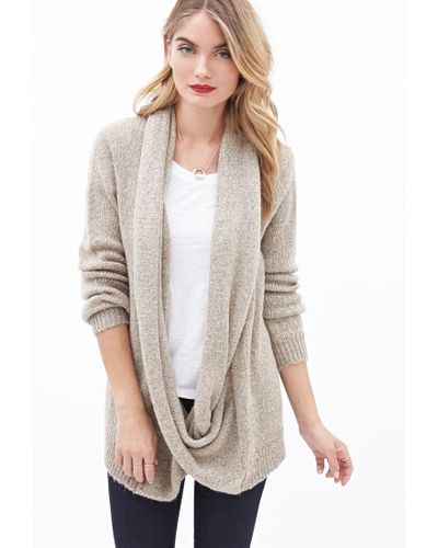 cardigan with shirt attached