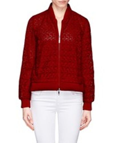 moncler lace jacket