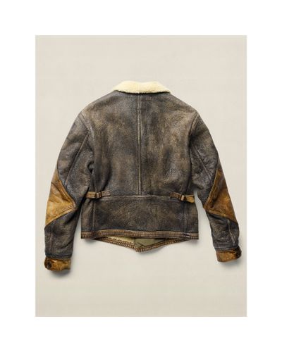 rrl shearling jacket