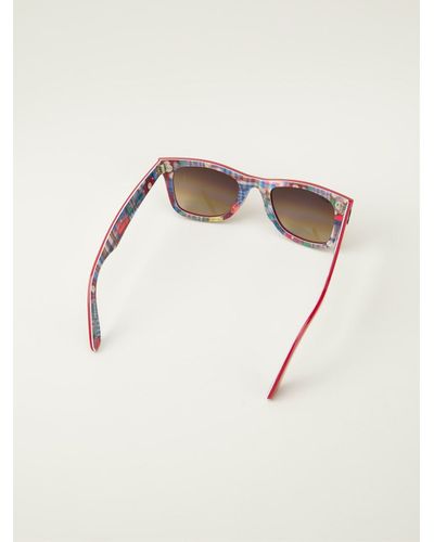 Ray-Ban 'wayfarer Special Series 10' Sunglasses in Red | Lyst