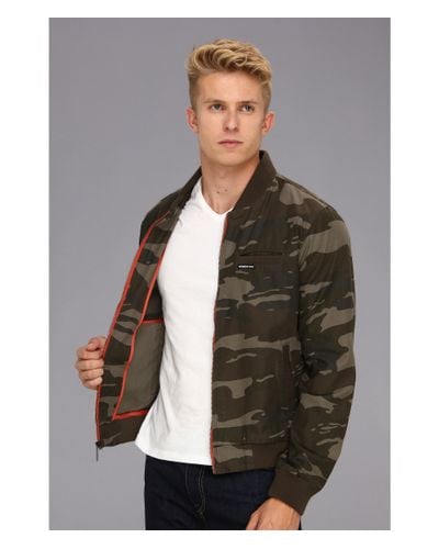 camo baseball jacket