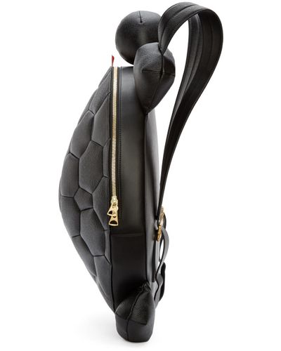 leather turtle backpack
